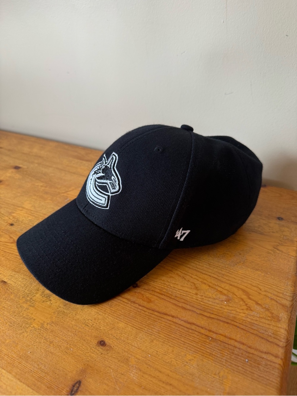 '47 Black Canucks Hat